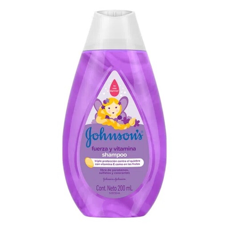 Shampoo Johnson's Fuerza Vitaminada 200 Ml. Shampoo Johnson's Fuerza Vitaminada 200 Ml.