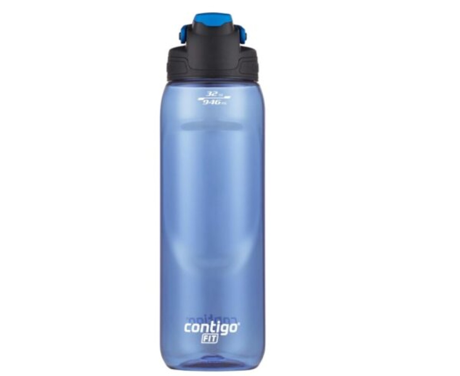 BOTELLA CONTIGO 946ML AUTOSEAL AZUL TRANSPARENTE. 