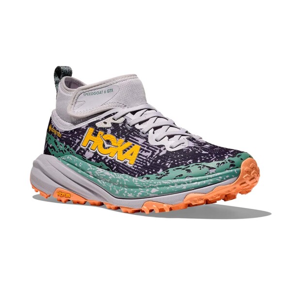 Hoka Champion Speedgoat 6 Mid GTX Mujer - Gris ceniza/Gris oscuro Gris-Gris