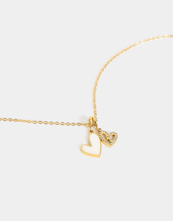 Cadena Corta con Dije Acero quirúrgico Cortos De Acero Quirurgico - Dorado