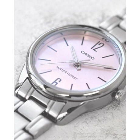 Reloj Análogo Casio Ltp-v005d En Acero Resistente Al Agua Reloj Análogo Casio Ltp-v005d En Acero Resistente Al Agua