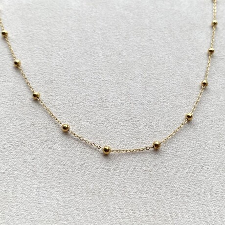 Collar RITA en acero dorado Collar RITA en acero dorado