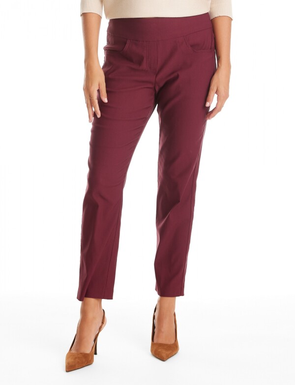 Pantalon Clásico BORDEAUX