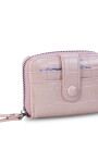TARJETERO IRINA CROCO ROSA MAUVE