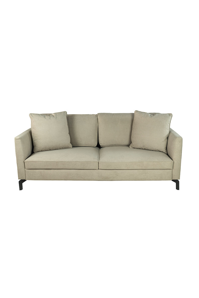 JOHNNY - SOFA JOHNNY 180X90X92CM TELA BEIGE TAUPE 