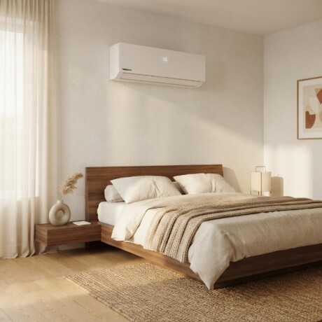 Aire Acondicionado Split HOGARON 12000 BTU On/Off Frío Calor Gas R32 Eco Compresor Rotativo Incluye 3M de Cañería de Cobre Aire Acondicionado Split HOGARON 12000 BTU On/Off Frío Calor Gas R32 Eco Compresor Rotativo Incluye 3M de Cañería de Cobre