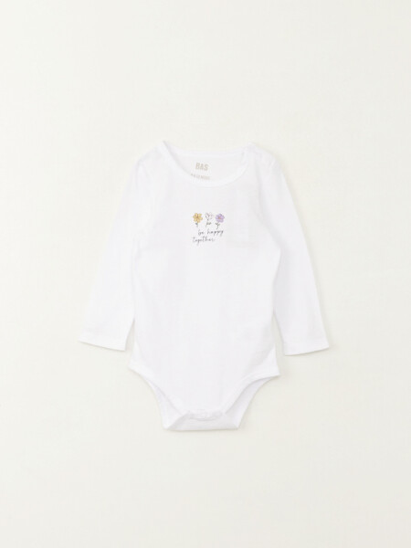 Body estampado Blanco