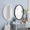 ESPEJO REDONDO 60CM DIAMETRO BLANCO
