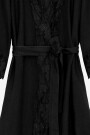 KIMONO ENCAJE Negro