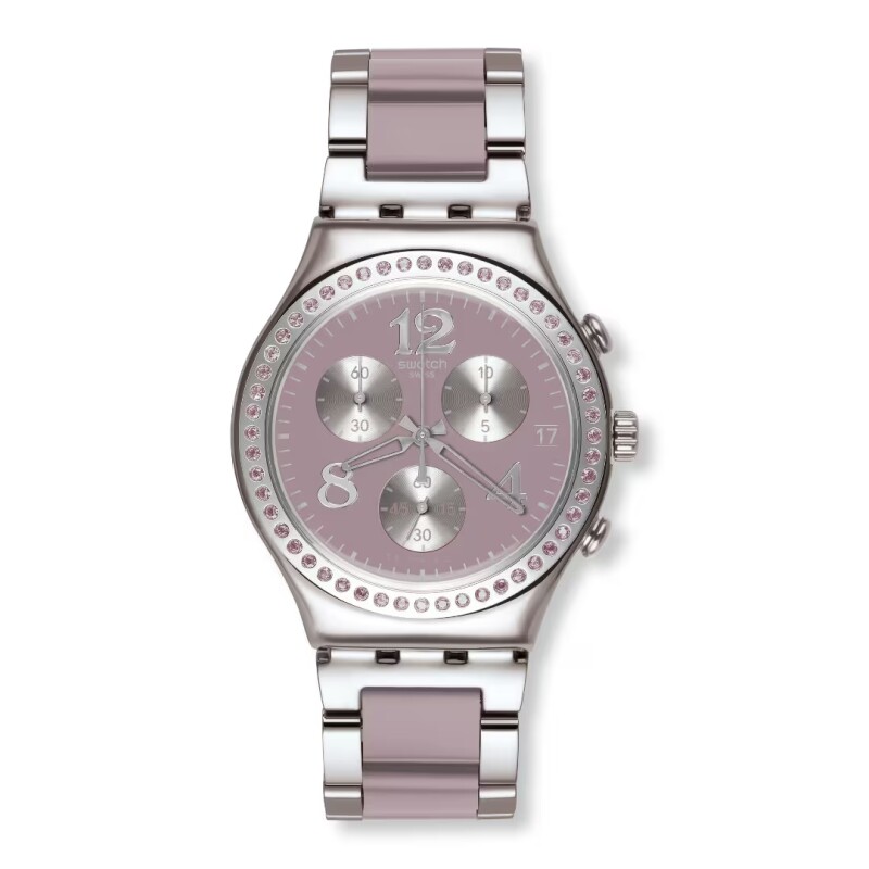 Reloj Swatch Secret Thought Beige-Mauve de acero YCS562G Reloj Swatch Secret Thought Beige-mauve De Acero Ycs562g