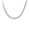 Cadena Cubana -Plata 925-Sin Piedra-CD3476 Sinpiedra