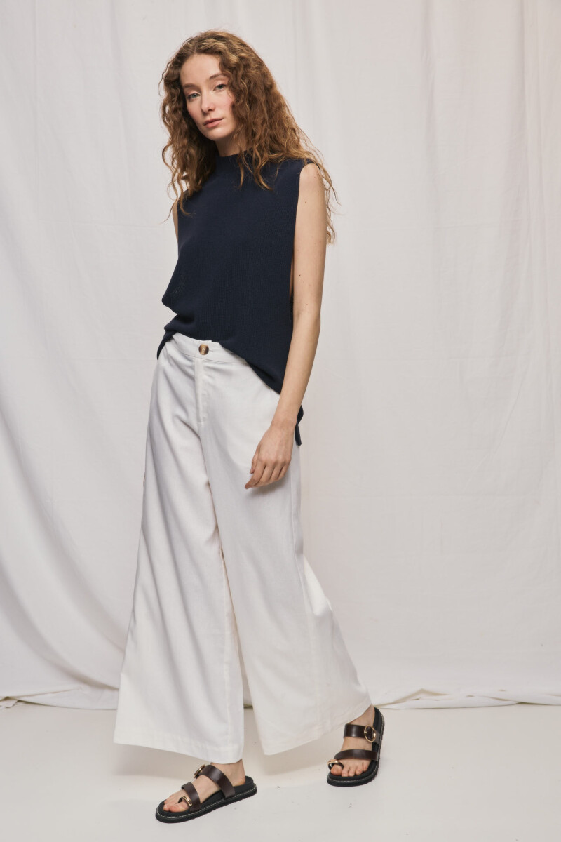 PANTALÓN PELU HIGH Crudo