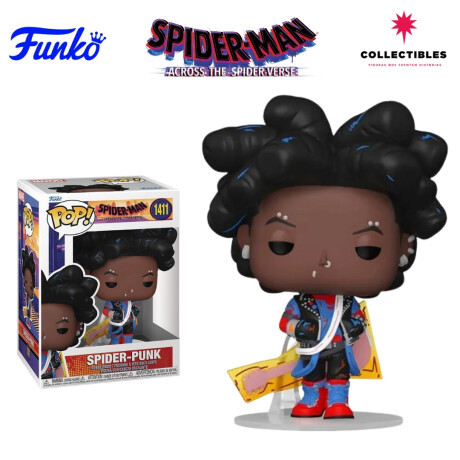 FUNKO POP! SPIDERMAN ACROSS THE SPIDER-VERSE - SPIDER-PUNK (1411) FUNKO POP! SPIDERMAN ACROSS THE SPIDER-VERSE - SPIDER-PUNK (1411)