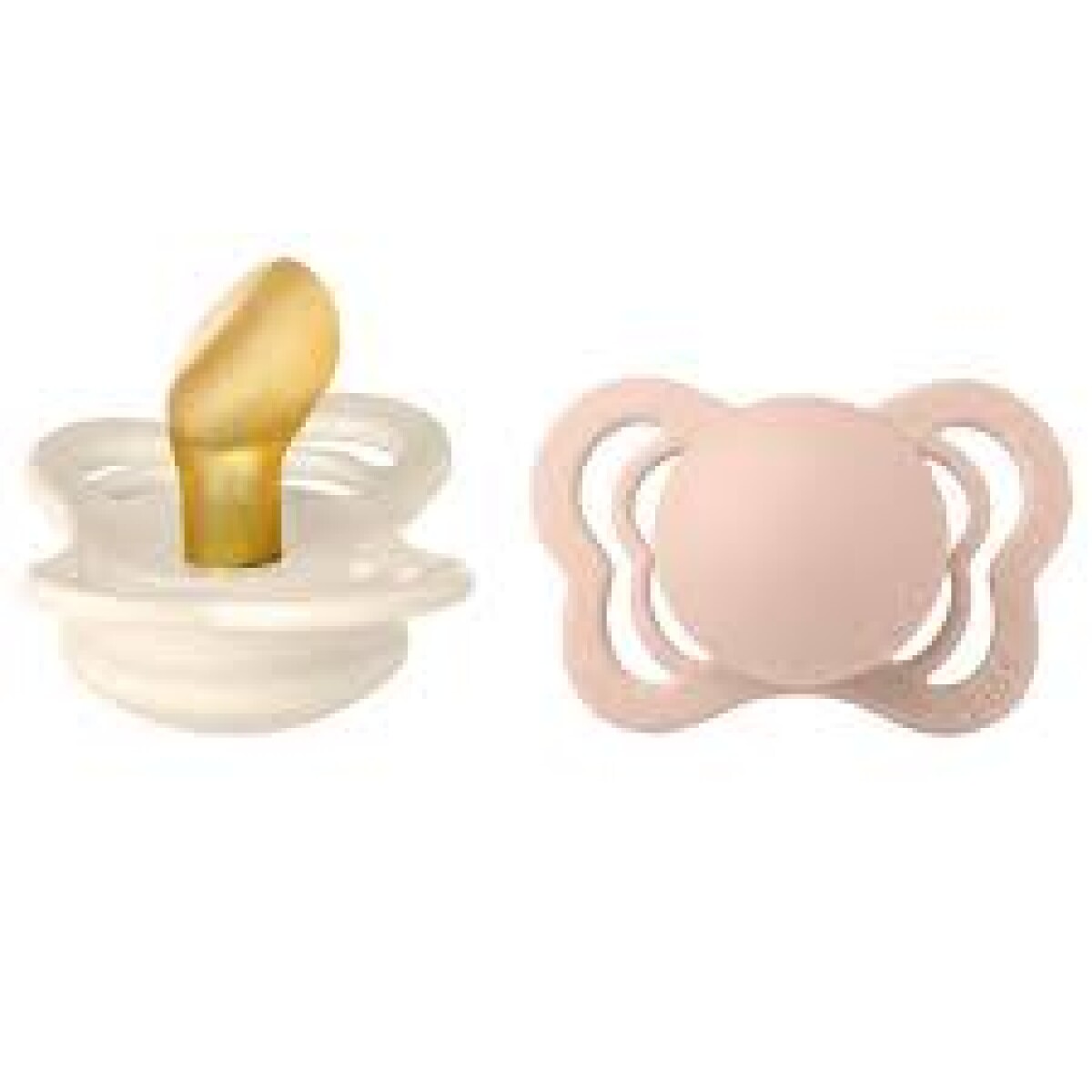 BIBS PACK X2 ANATOMICOS LATEX TALLE 1 