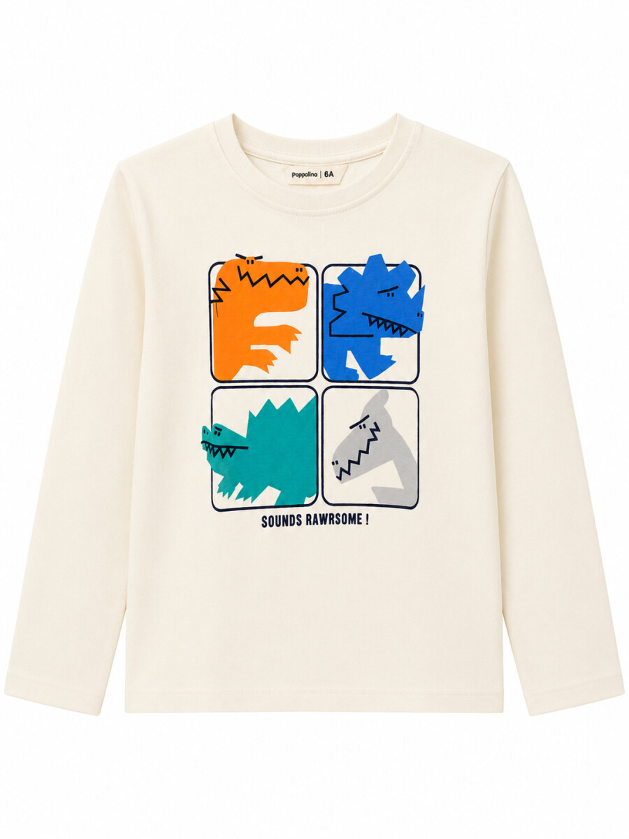 REMERA SPORT - OFF WHITE 