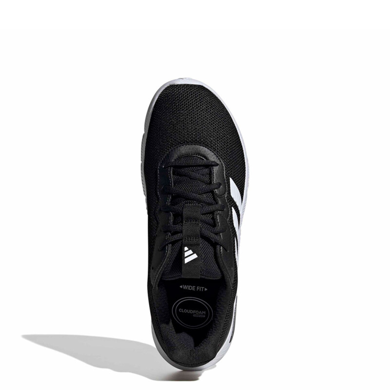 Championes de Hombre Adidas Cloudfoam Flex Negro - Blanco