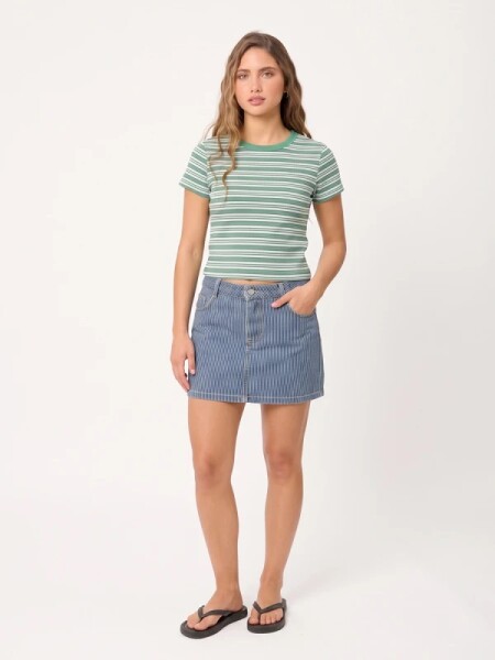 T-SHIRT RUSTY ELIONA VERDE