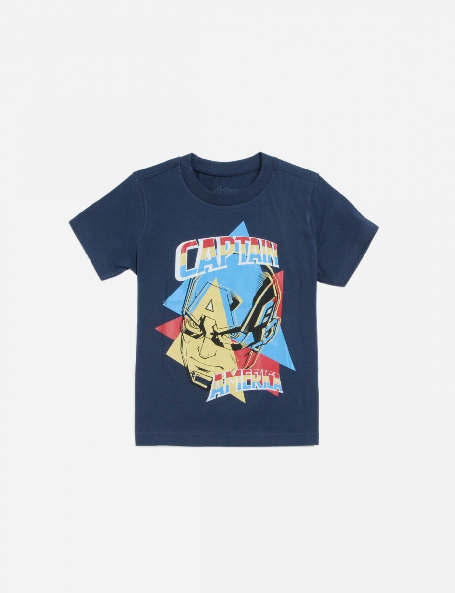 Remera Marvel niño - AZUL 