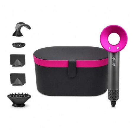 SECADOR DE PELO CON ACCESORIOS MULTI 5 ALLYSON AZ4 + VALIJA - GRIS/ROSADO SECADOR DE PELO CON ACCESORIOS MULTI 5 ALLYSON AZ4 + VALIJA - GRIS/ROSADO