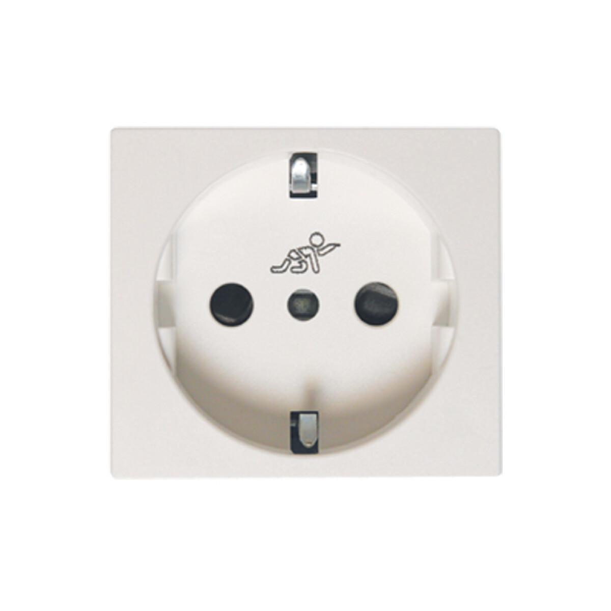 Módulo tomacorriente schuko 16A - Duomo blanco - C57708 
