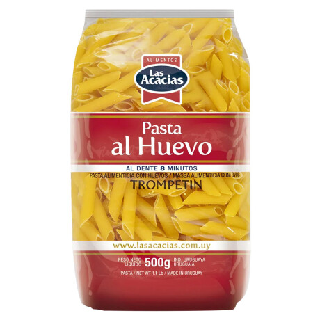 FIDEOS LAS ACACIAS AL HUEVO TROMPETIN DE 500 GRS FIDEOS LAS ACACIAS AL HUEVO TROMPETIN DE 500 GRS