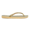 Chanclas Tropical Brasil Ojota Quadradihas De Mujer - Dorado/arena Dorado-arena
