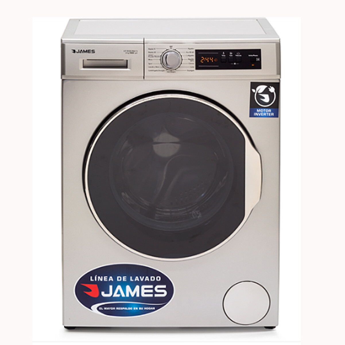 LAVARROPA JAMES LR 1008 INVERTER S -Silver 6Kg - Sin color 