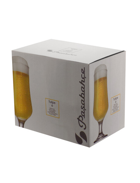 SET 6 COPAS CERVEZA 385CC TULIPE PASABAHCE GB SET 6 COPAS CERVEZA 385CC TULIPE PASABAHCE GB