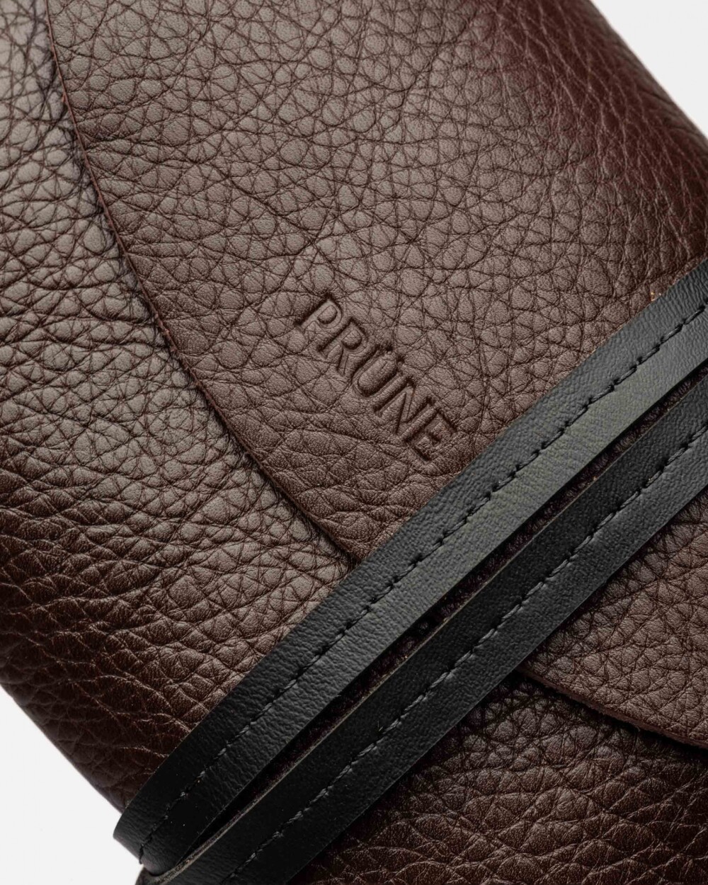 Mini Bag Siena En Cuero Liso Satinado Marron