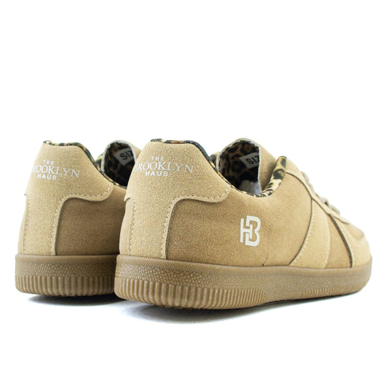 Championes The Brooklyn Haus Pismo de Mujer Beige