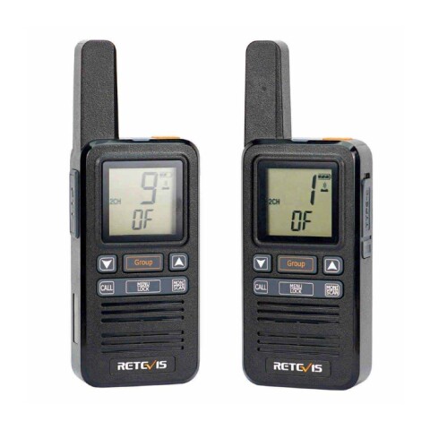 Handy Walkie Talkie con NOAA, llamada grupal y batería recargable USB-C Handy Walkie Talkie con NOAA, llamada grupal y batería recargable USB-C