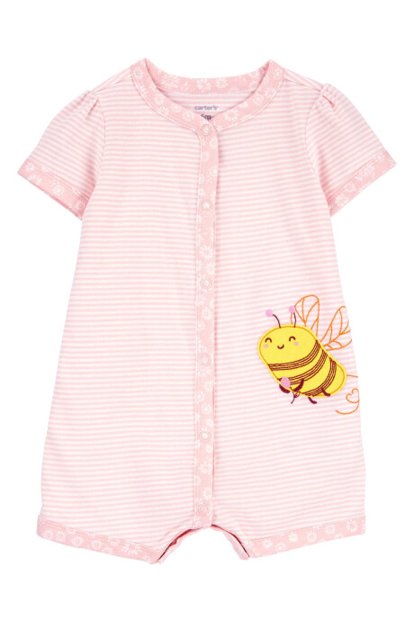 Monito bombachudo de algodón estampa abeja Sin color