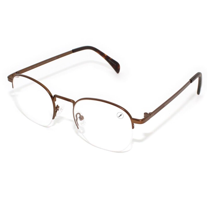 Lentes 2 En 1 Chilli Beans Redondo Negro/marrón Oscuro