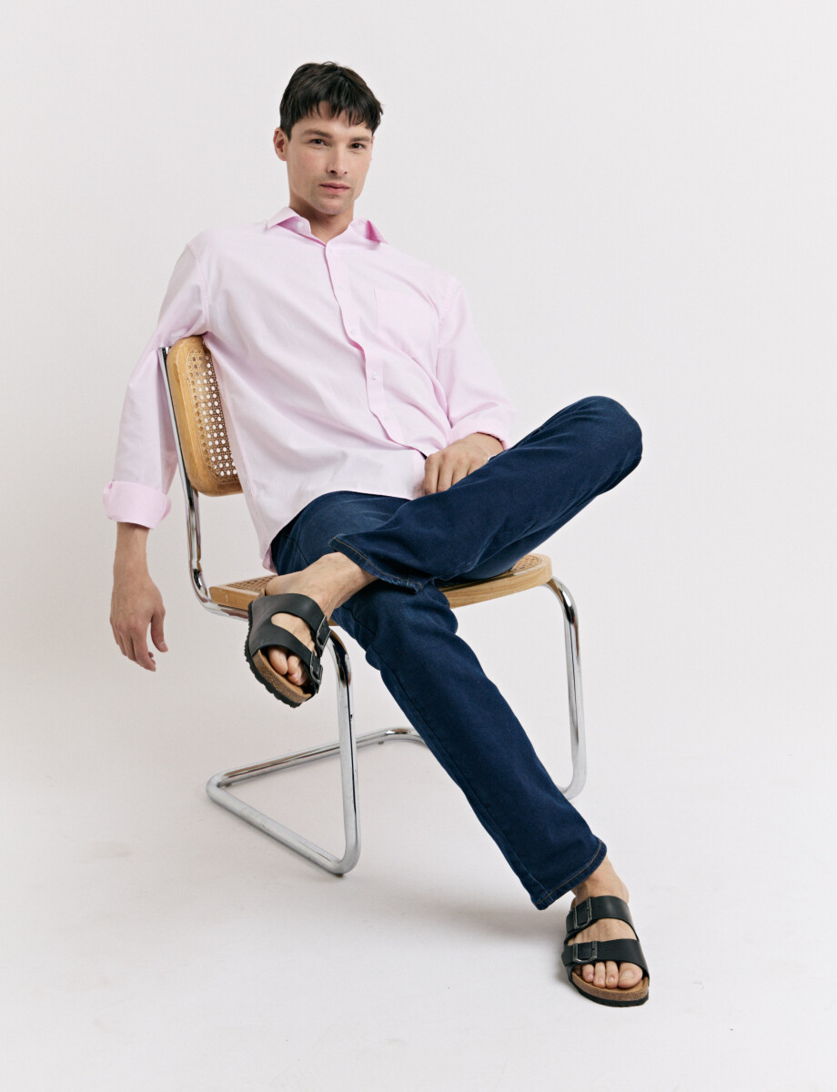 012673 CAMISA HARRINGTON LABEL Rosado