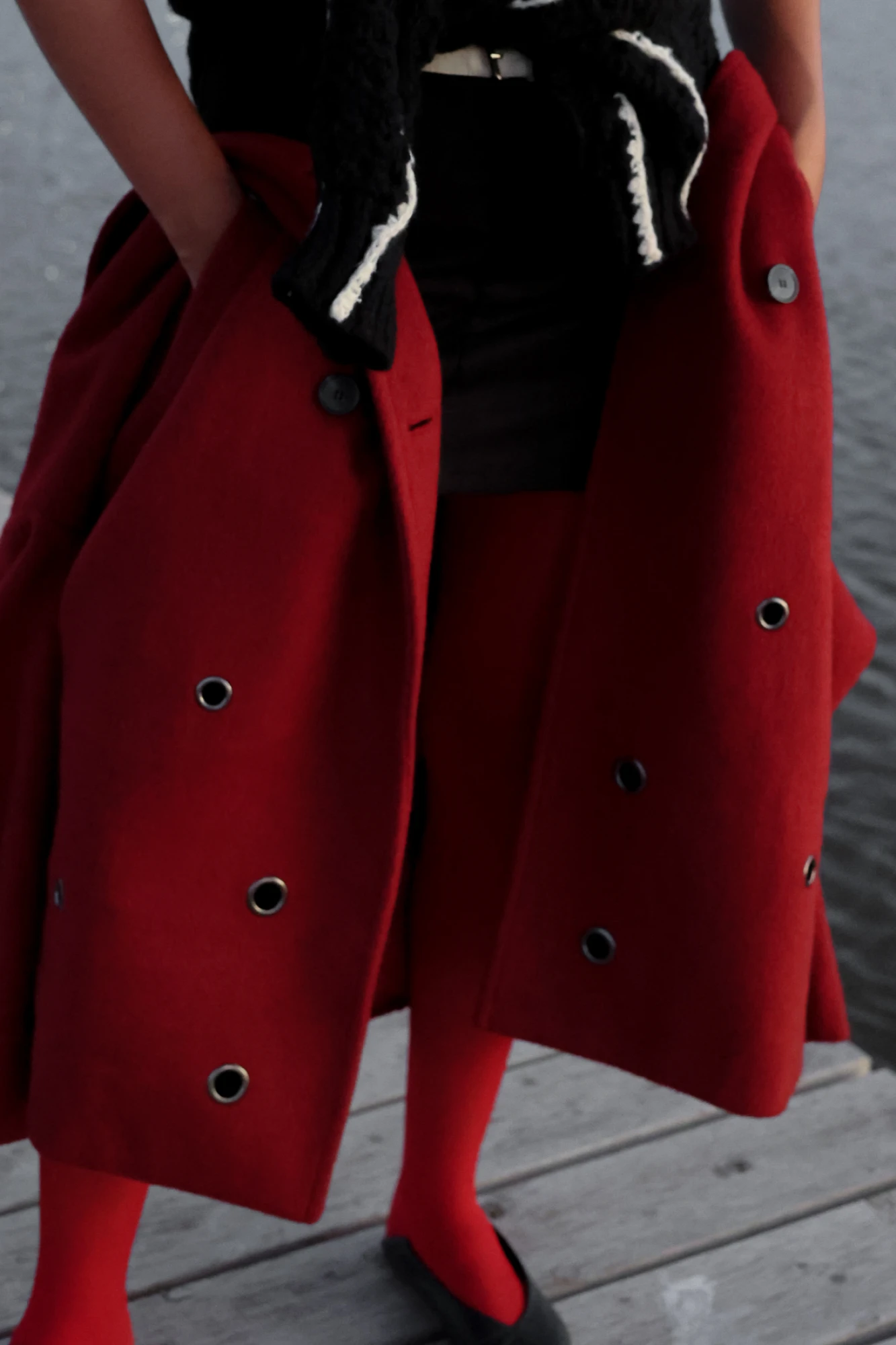 Chaqueta Ofelia rojo m/l
