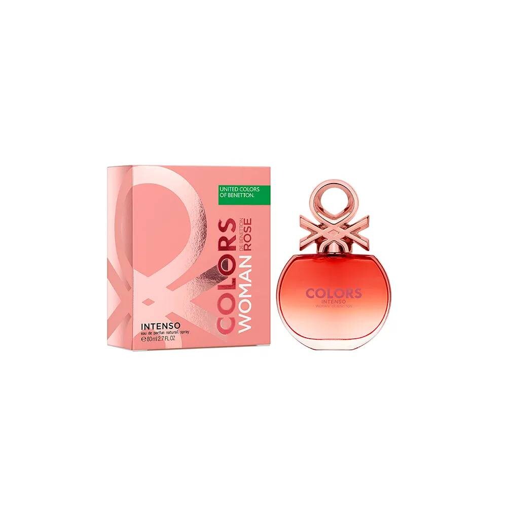 BENETTON COLORS ROSE INTENSO EDP CJ X 80 única