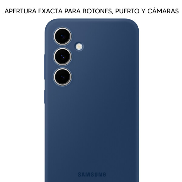 Funda Para Galaxy S24 Fe Silicone Case Ef-ps721cbegww AZUL