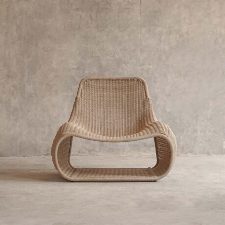BUTACA RATTAN NATURAL-BEIGE SANDER NATURAL