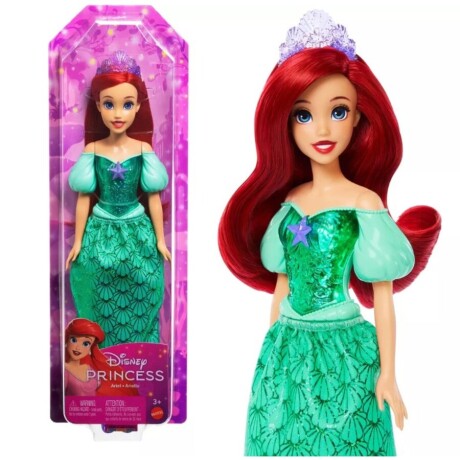 Muñeca Disney Princesas y Falda con Brillos 30CM ARIEL