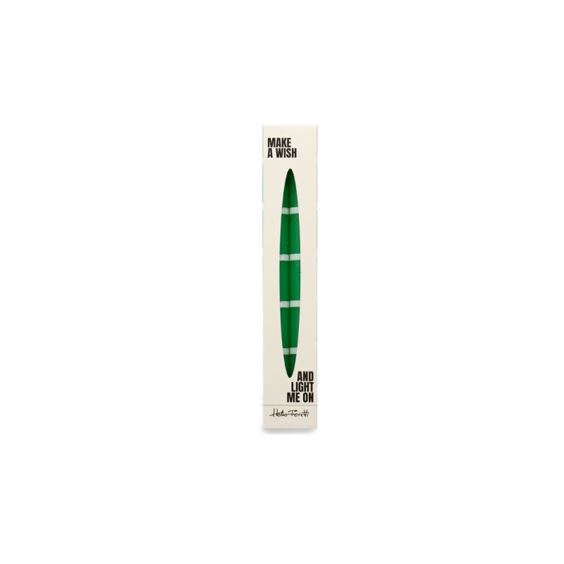 Set x2 velas largas Esmeralda