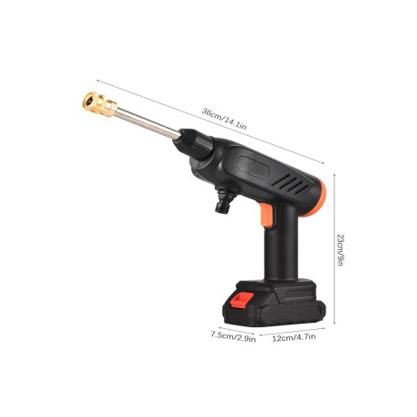 HIDROLAVADORA PORTÁTIL CON BATERÍA RECARGABLE DOS BATERIA 001