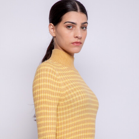 POLERA EVA Amarillo Oliva