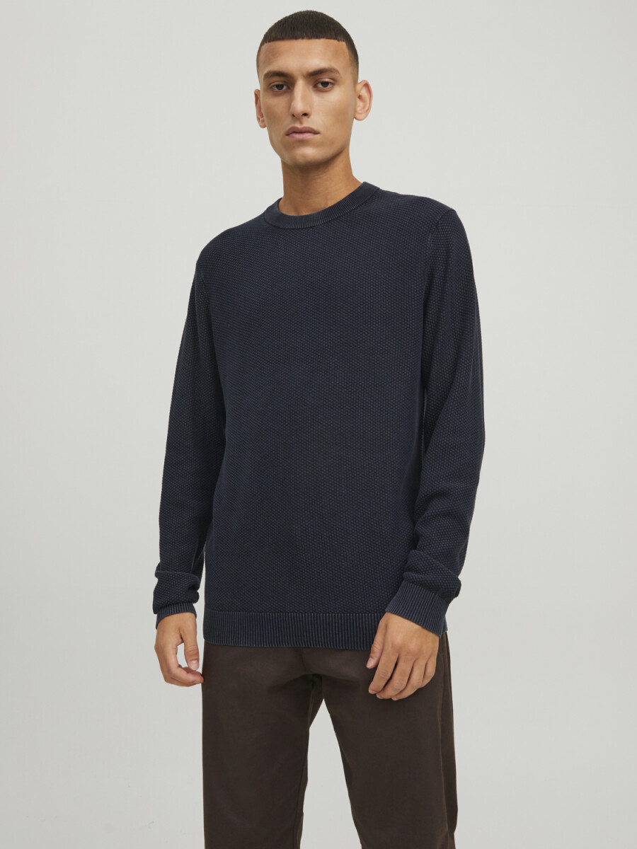 Sweater George Tejido - Navy Blazer 