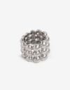 Anillos Medianos y Grandes Metal Anillos Medianos, Metal Balls - Plateado Rodio