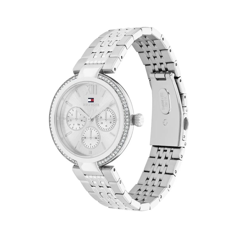 Reloj Tommy Hilfiger 1782695 para mujer de acero Plateado