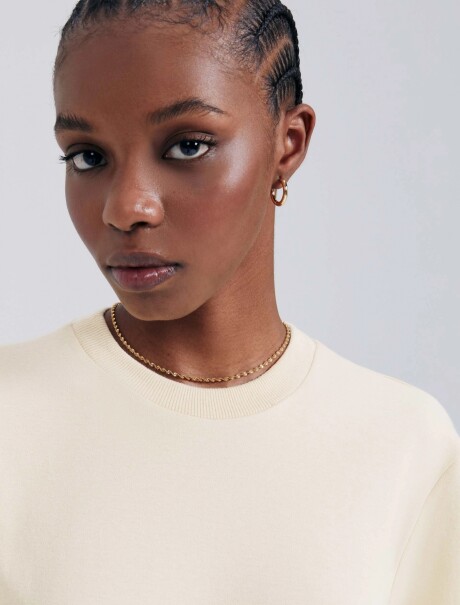 CAMISETA BÁSICA MANGA CORTA AMARILLO