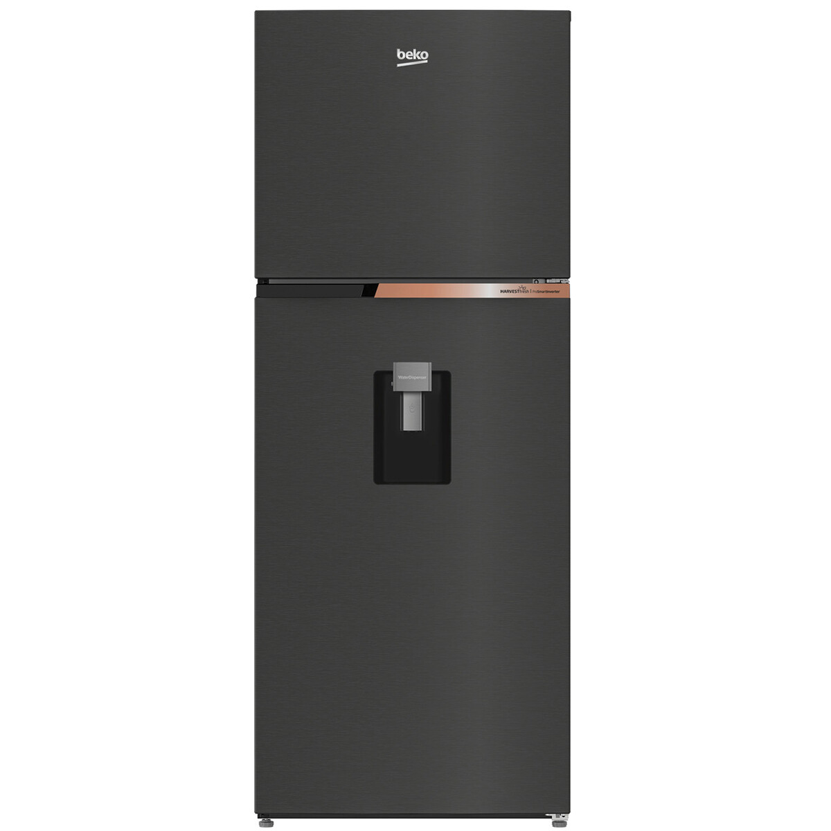 Refrigerador Heladera Inverter Beko Rdnt401 Inox Dark 