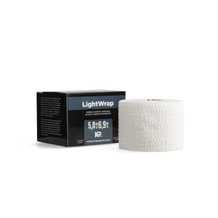 LIGHTWRAP VENDA ELAST. ADH. BLANCO 5X6,9 única
