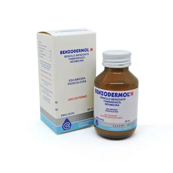 benzodermol n emulsion x 60 ml. frasco