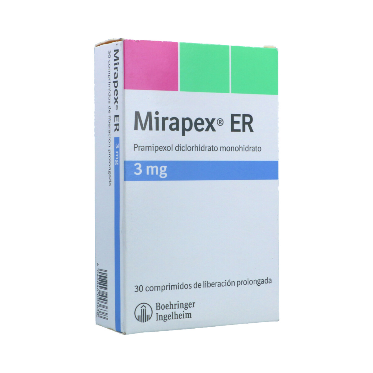 Mirapex Er 3.0 Mg. 30 Comp. 